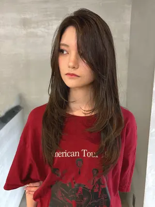 ロング 👑似合わせレイヤー が好評👑佐久田のヘアスタイル