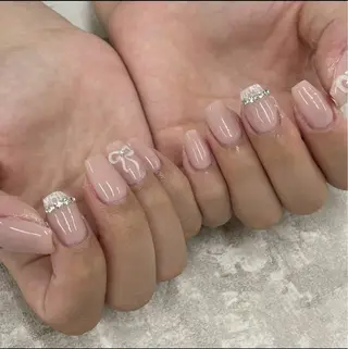 ネイル _white 上本町のネイルデザイン
