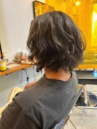 メンズ ハイトーン特化⭐️ 飯田大樹のヘアスタイル