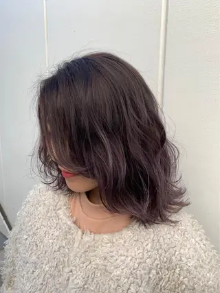 カラー 高梨 里穂のヘアスタイル
