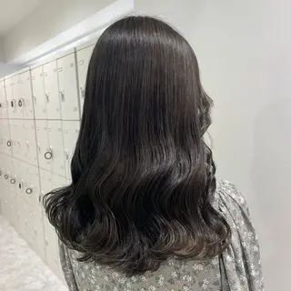 ロング 韓国ワンホン透明感 カラー✨🖤ここあのヘアスタイル