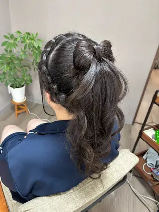 ロング ヘアアレンジ Mieux Hair ひなこ🫧のヘアスタイル