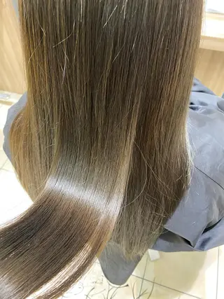 ロング ブリーチ🐰インナー ♡ハイライト♡綾🐰のヘアスタイル