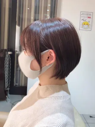 ショート カラー 髪質改善特化 谷口祐綺のヘアスタイル