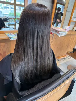 ロング Okazaki Tatsuyaのヘアスタイル