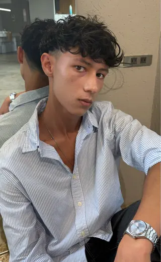 ショート メンズ 鈴木 颯真ウィリアムのヘアスタイル