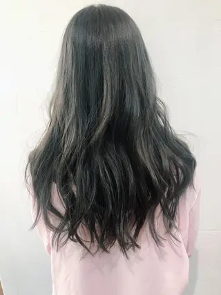 ロング やました りなのヘアスタイル
