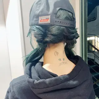 moanin モーニンのヘアスタイル
