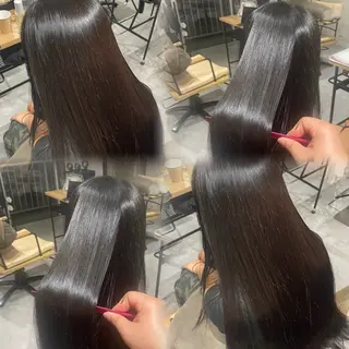 天王町×艶感 カラー 🍒サヤ🍒のヘアスタイル