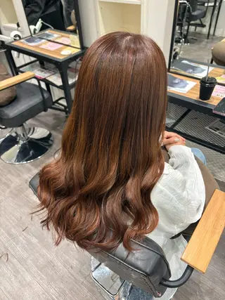 ロング カラー cocotteひな /カラーモデル🌼のヘアスタイル
