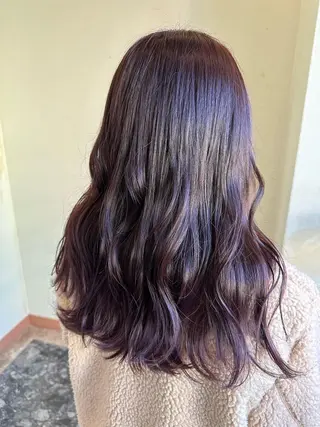 セミロング カラー Naoto ☆ number天王寺店のヘアスタイル