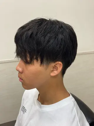 ミディアム メンズ 💈Hisa ／ 理容師💈のヘアスタイル