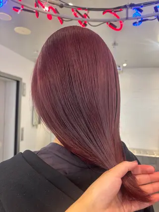 ミディアム カラー ヘアアレンジ 💟ケア×ハイトーン 💟/ミオのヘアスタイル