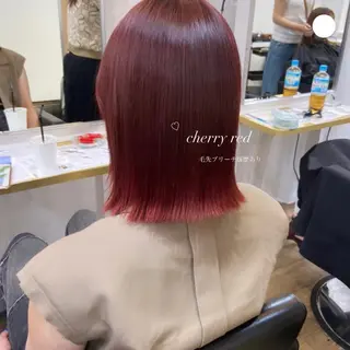 ミディアム カラー mai 🎀 /  暖色カラー♡のヘアスタイル