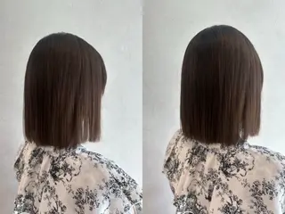 ミディアム 【E'ss】 村 灯梨のヘアスタイル