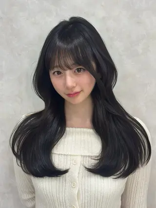 韓国/網紅/名駅 いずみのヘアスタイル