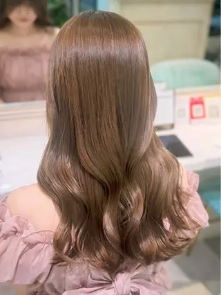 カラー 💙透明感カラー/ 縮毛矯正/ゆうな💙のヘアスタイル