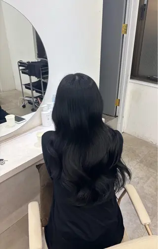 ロング カラー Core茶屋町 HINATA🫧のヘアスタイル