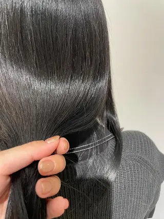 ロング レイヤーカット⭐︎ 韓国ヘア⭐︎YUKAのヘアスタイル