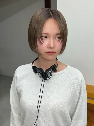 ミディアム darts リョウのヘアスタイル