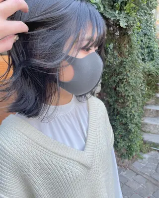 ミディアム カラー 🫧透明感ヘア🫧 🧸竹花　彩希🧸のヘアスタイル