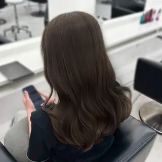 ロング カラー Parve Mix 森 美遥🩶のヘアスタイル
