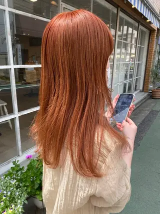 セミロング ハイレート🤍🫧 池田のヘアスタイル