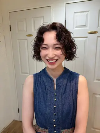 ミディアム パーマ kaito パーマ募集！🙌のヘアスタイル