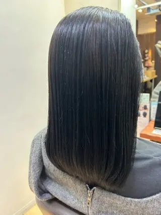 セミロング Tabata Hikaruのヘアスタイル