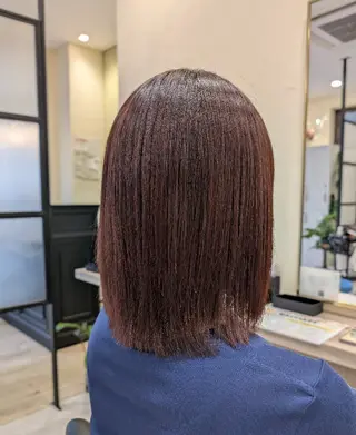 ミディアム パーマ カラー 吉田 彩/艶髪/ ハイライト/メンズのヘアスタイル