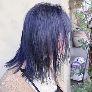 カラー ヘアアレンジ ♡透明感カラー★ ネイル/しの♡のヘアスタイル