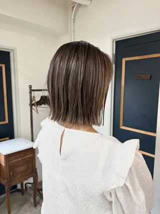 ミディアム カラー takada kohのヘアスタイル