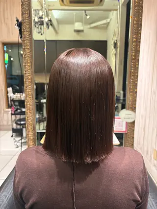 ミディアム 松井 悠希のヘアスタイル