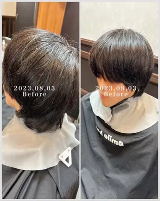 メンズ 深野 茜のヘアスタイル