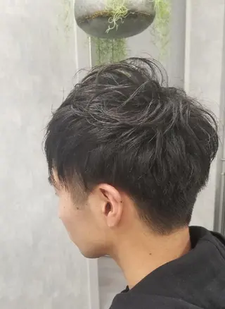 ショート メンズ 石井 静のヘアスタイル