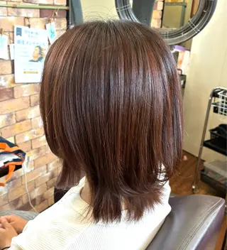 セミロング Kisei中山店 🍊たかはしさな🍊のヘアスタイル
