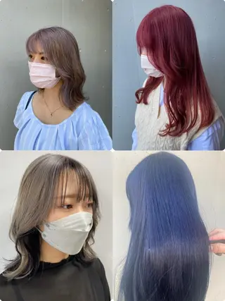 カラー 髪質改善 メンズパーマゆうひのヘアスタイル