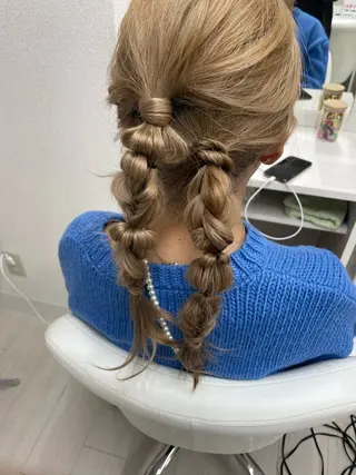 ヘアアレンジ ♥StudioS2 ななみ♥のヘアスタイル