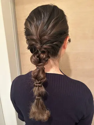 ロング ヘアアレンジ T Ayaのヘアスタイル