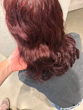 カラー 無料カットモデル募集 柔らかベージュカラーのヘアスタイル