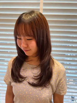 ロング カットモデル様 募集中のヘアスタイル