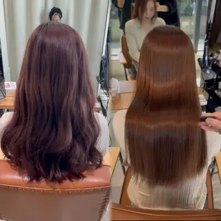 ロング 美髪矯正/ 髪質改善/銀座/あおのヘアスタイル