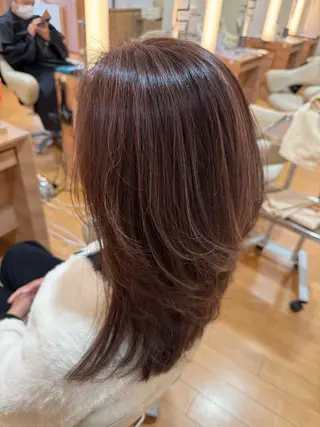ロング 髪質改善/ハイライト 小林秀樹のヘアスタイル
