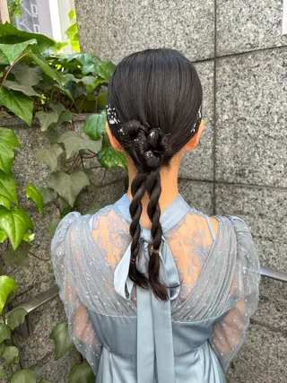 ヘアアレンジ one  chair natsumiのヘアスタイル