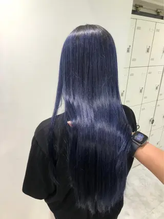 ロング 🍀yuria/ハイ トーン/ペールカラーのヘアスタイル