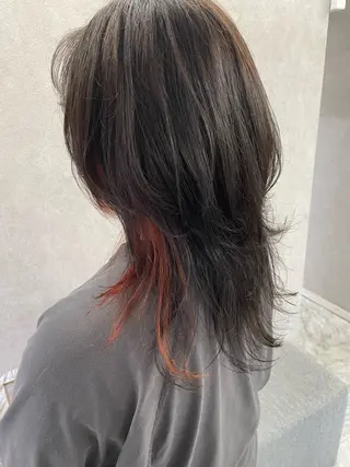 ロング 工藤 洸のヘアスタイル