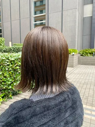 ミディアム メンズ 髪質改善&縮毛矯正 カット/soyaのヘアスタイル