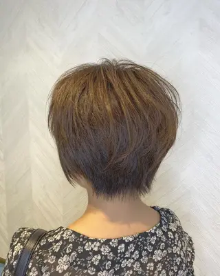 ショート 🌟モテ髪ショート 🌟店長 津賀涼のヘアスタイル
