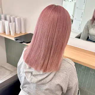 ミディアム カラー ブリーチなし/レイヤ ー特化🌈Tommyのヘアスタイル