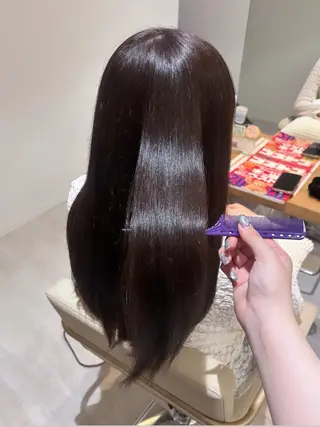 ロング カラー にゅーかわいいヘア♡ おがわゆいり౨ৎのヘアスタイル